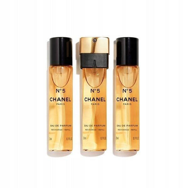 CHANEL Set No 5 EDP 60ml + 3x20ml Refill Brand Chanel