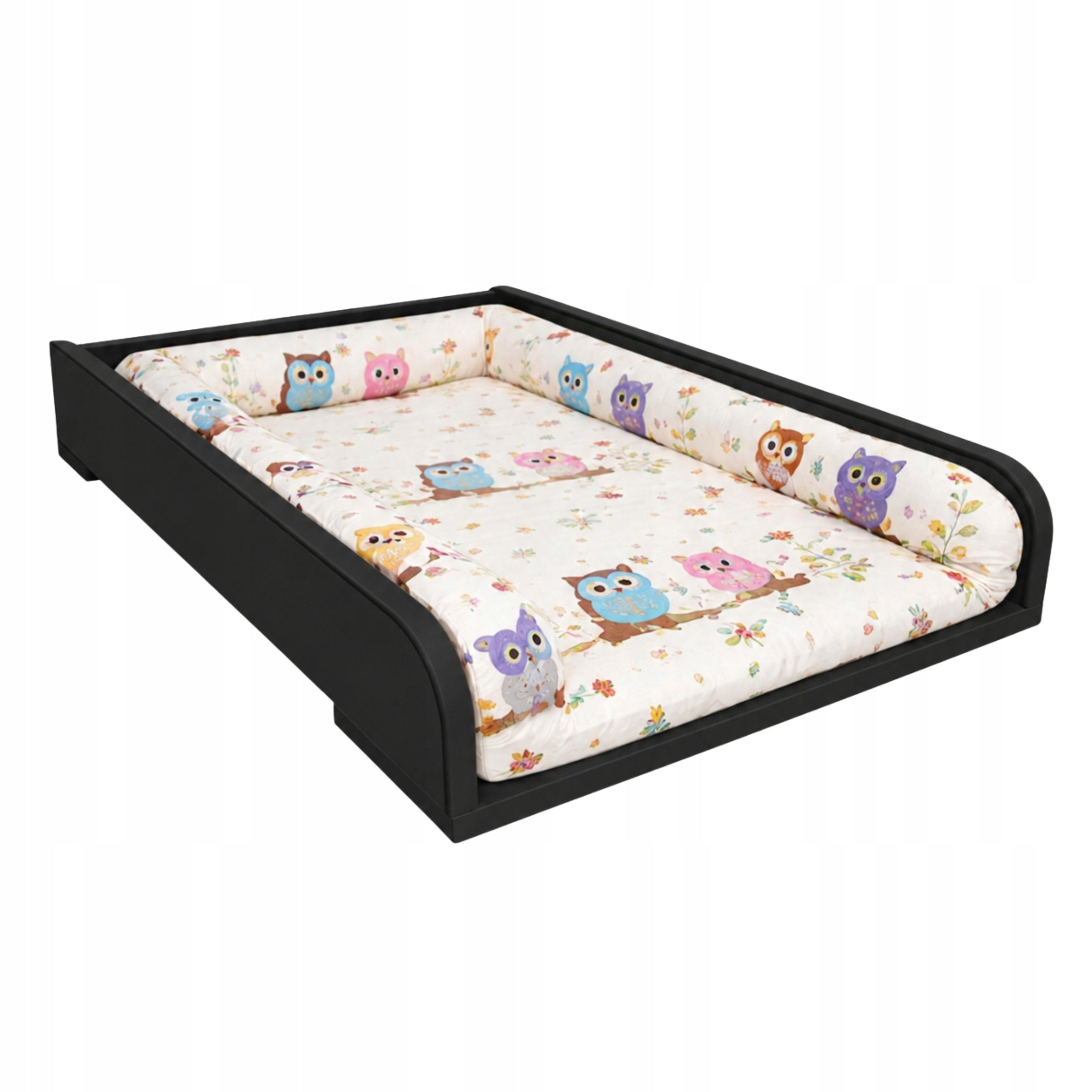 CHANGING TABLE COVER FOR EACH CHEST OF DRAWERS BLACK UNIVERSAL 50X70 FOR MALM HEMNES