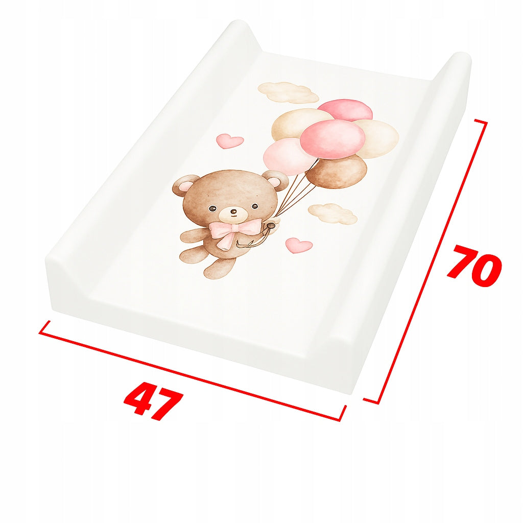 CHANGING TABLE RIGID PROFILED HARD 70x47 FOR COT CHEST OF DRAWERS WATERPROOF Packaging status original