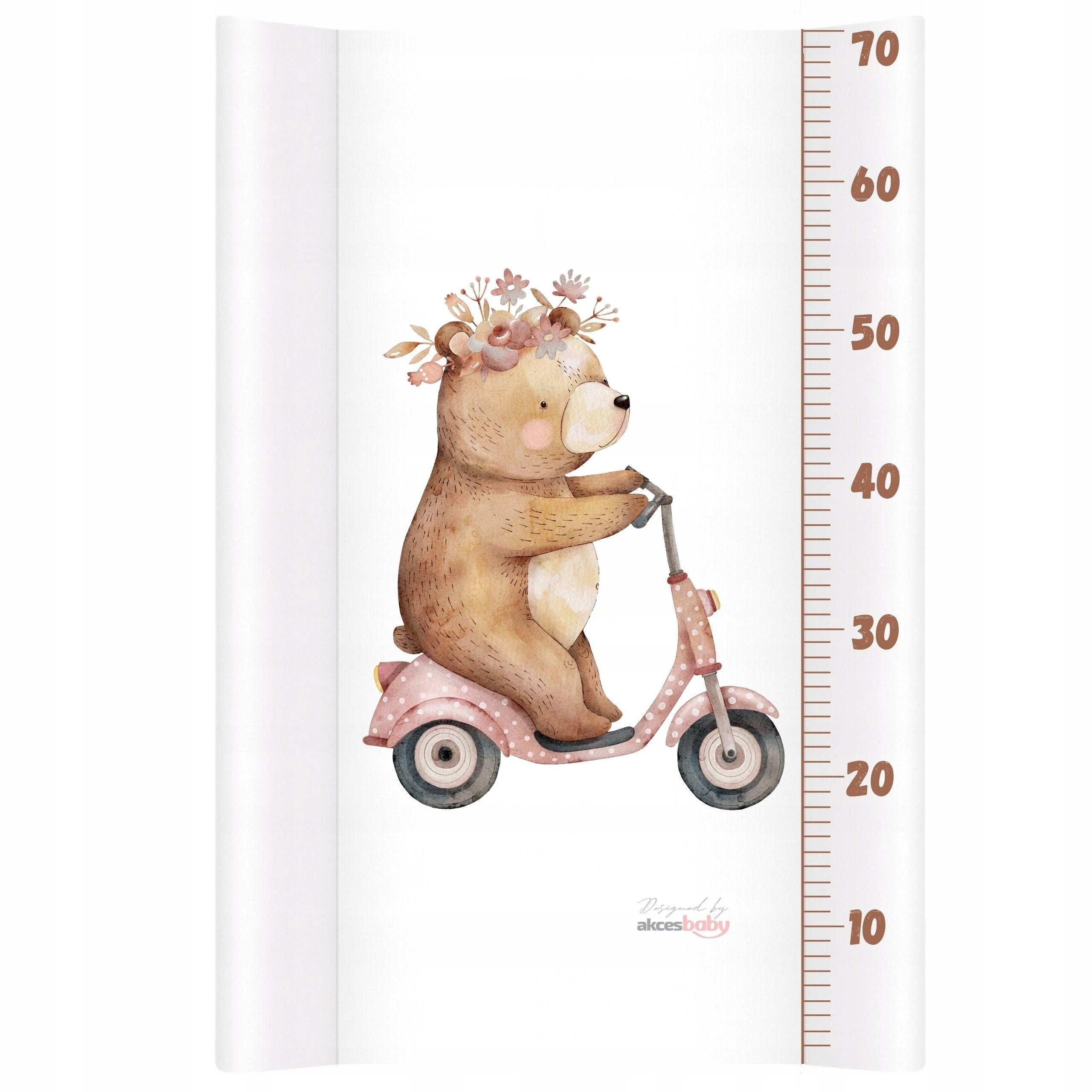 CHANGING TABLE rigid EXTENSION for cot 47x70cm BEAR ON SCOOTER