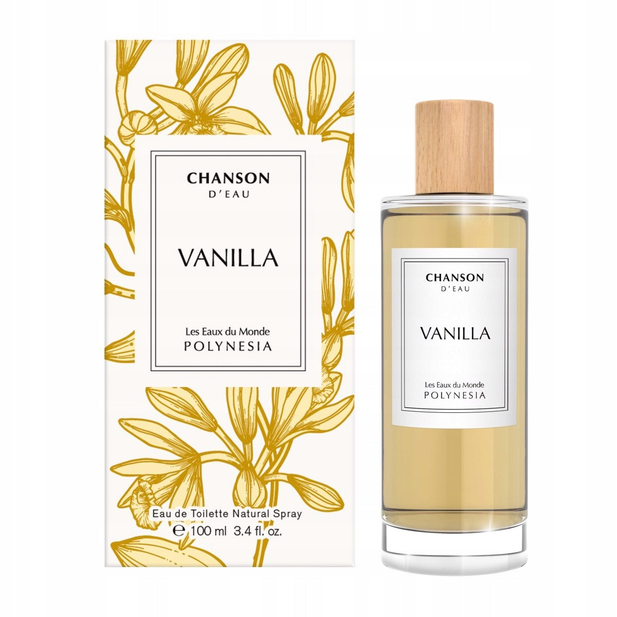 CHANSON VANILLA FROM POLYNESIA eau de toilette for women 100ml