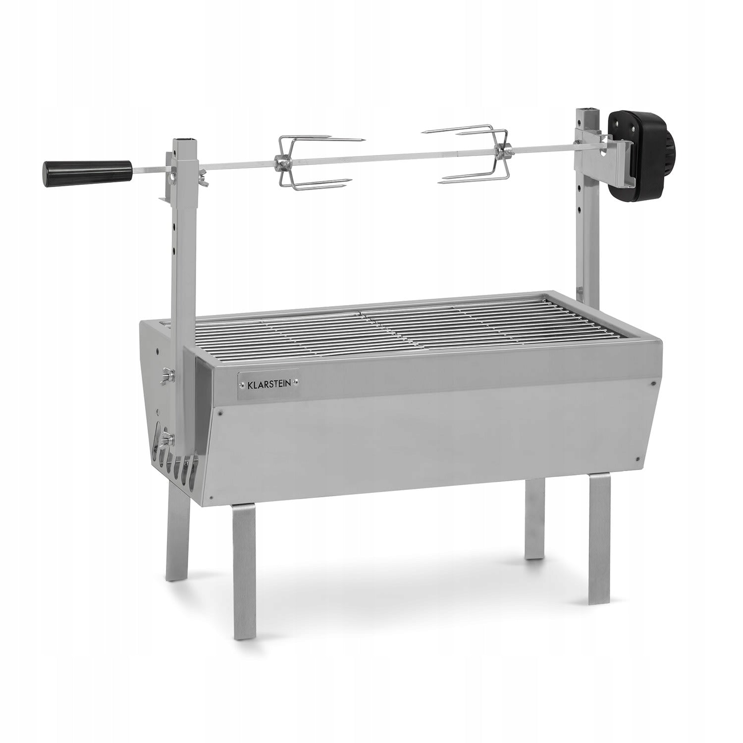 CHARCOAL GRILL KLARSTEIN SPIT FOR BAKING ROTARY PIGLET 4W MAX 12 KG Type portable