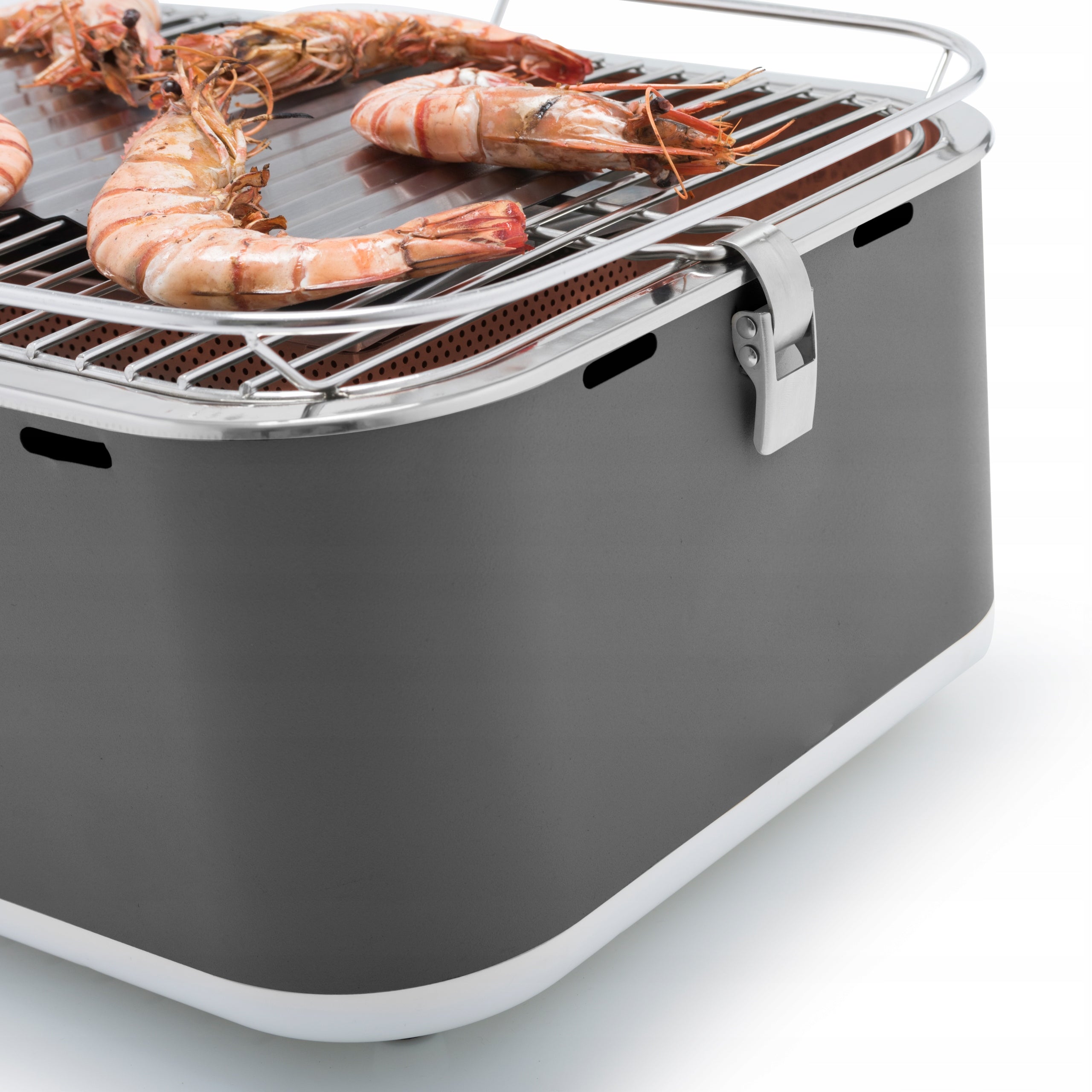 CHARCOAL GRILL SMOKELESS TOURIST BARBECOOK CARLO URBAN RECTANGULAR+BAG Manufacturer code 223.5915.000