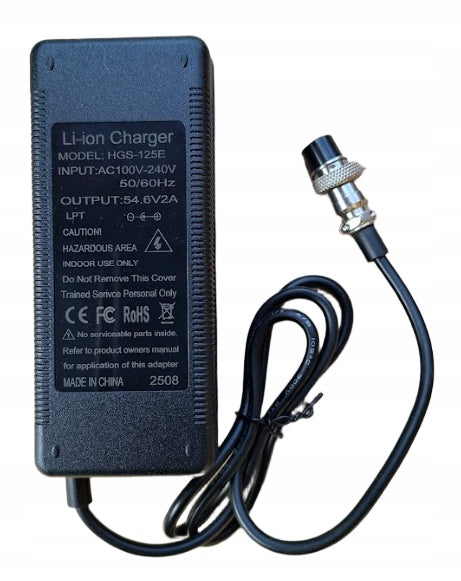 CHARGER 54,6V 2A FOR KAMIKAZE K1 KAMIKAZE K1 PLUS TECHLIFE X6 Manufacturer code Ładowarka do skutera