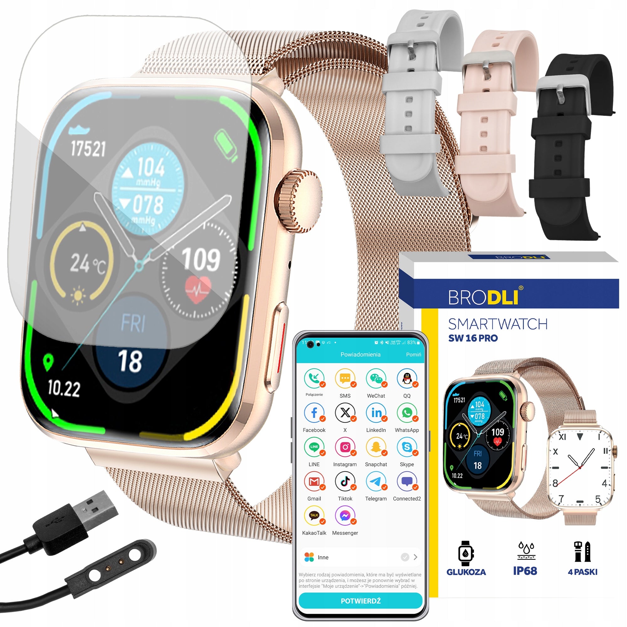 CHARGER FOR SMARTWATCH