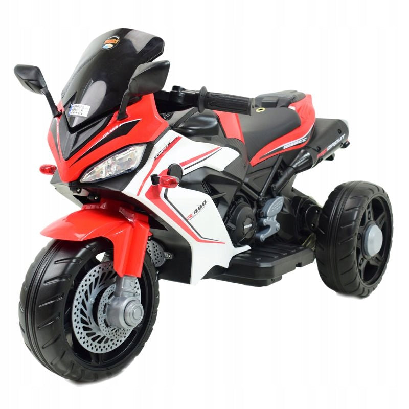 CHASER "DIRT" - GAS IN THE SHIFTER, SOFT WHEELS FULL OPTION/TK400 Manufacturer code TK-400-3WHEELS-CZERWONY