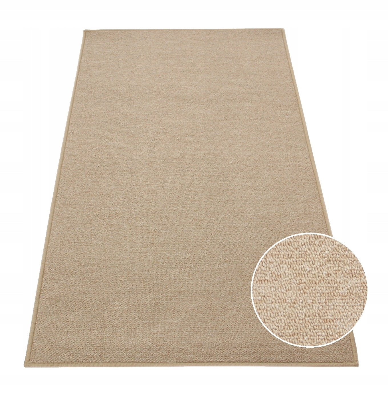 CHEAP CARPET TO SIZE STRONG BEIGE 150X200CM