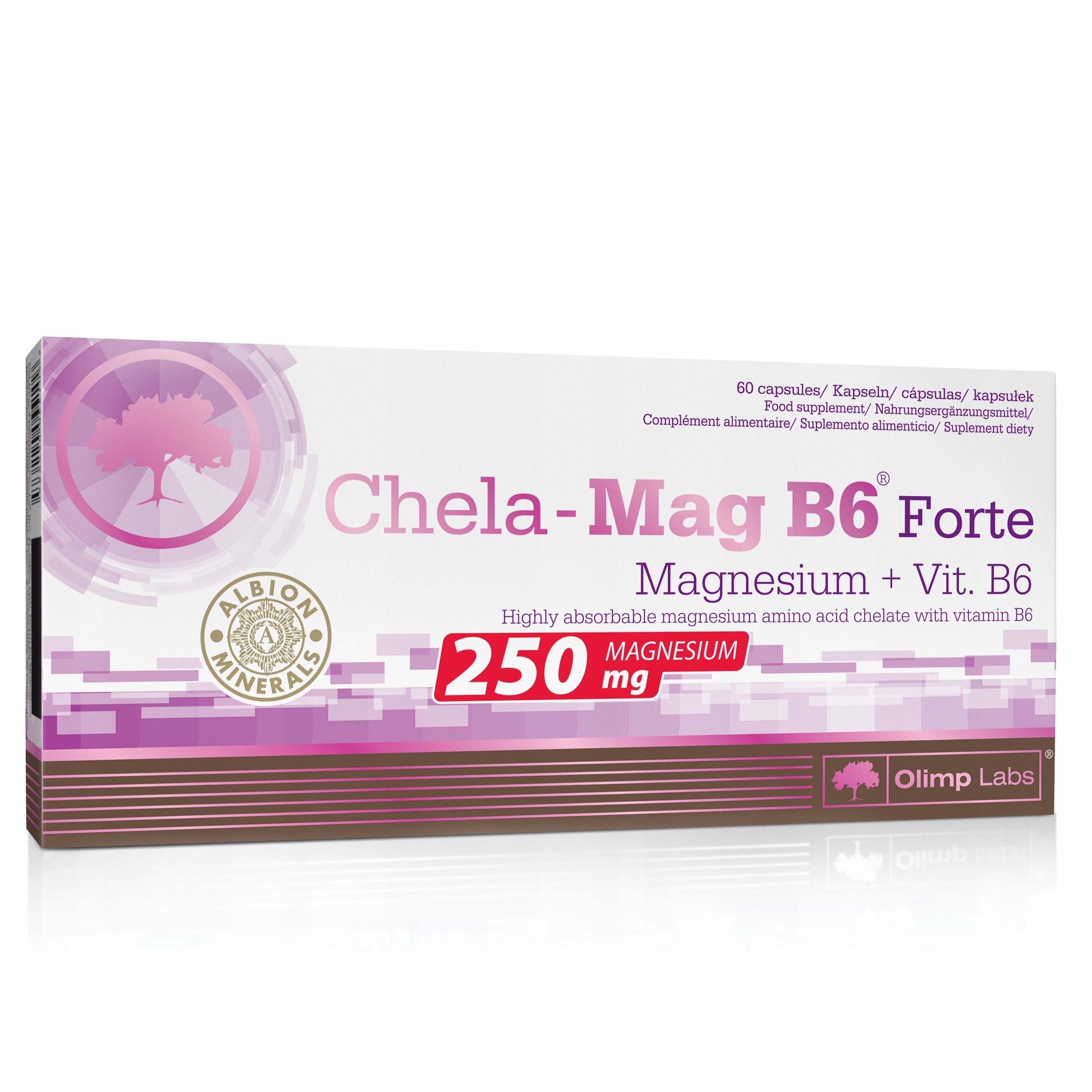 CHELA-MAG B6 FORTE MEGA CAPS 60 CAPSULES