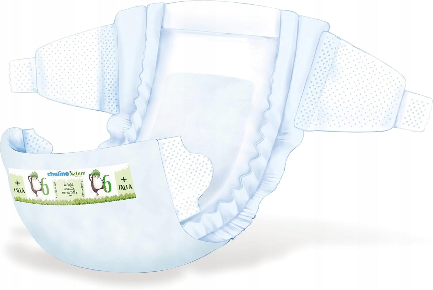 CHELINO NATURE DISPOSABLE DIAPERS SIZE 6 17-28KG 27PCS 4C135 Brand Chelino