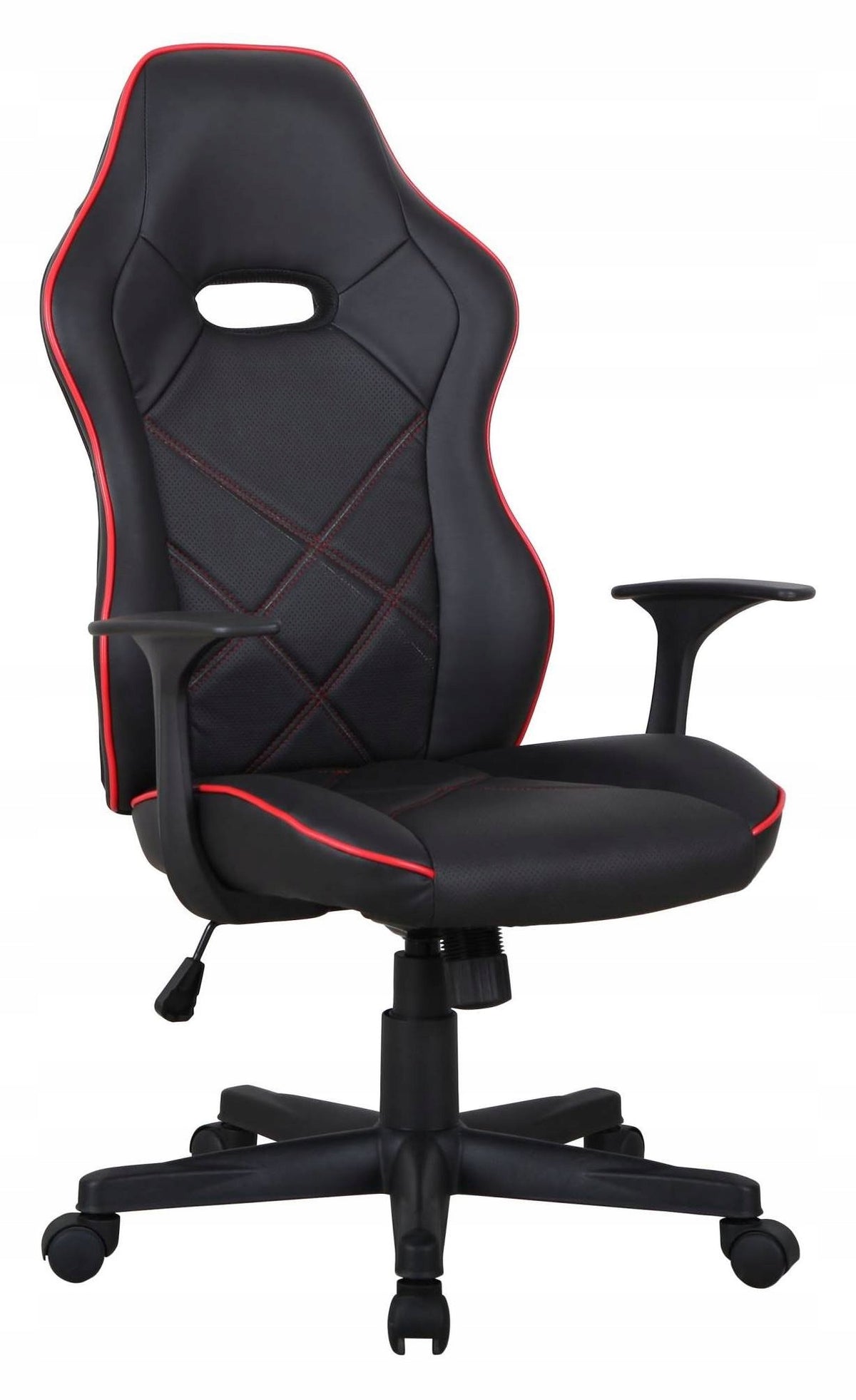 CHENE Office and Gaming Swivel Chair Ergonomic Black and Red