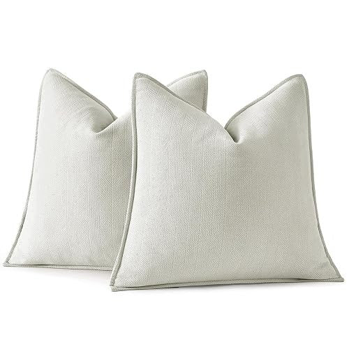 CHENILLE PILLOWCASES GREEN 50X50 CM SOFT FOR LIVING ROOM Brand no brand