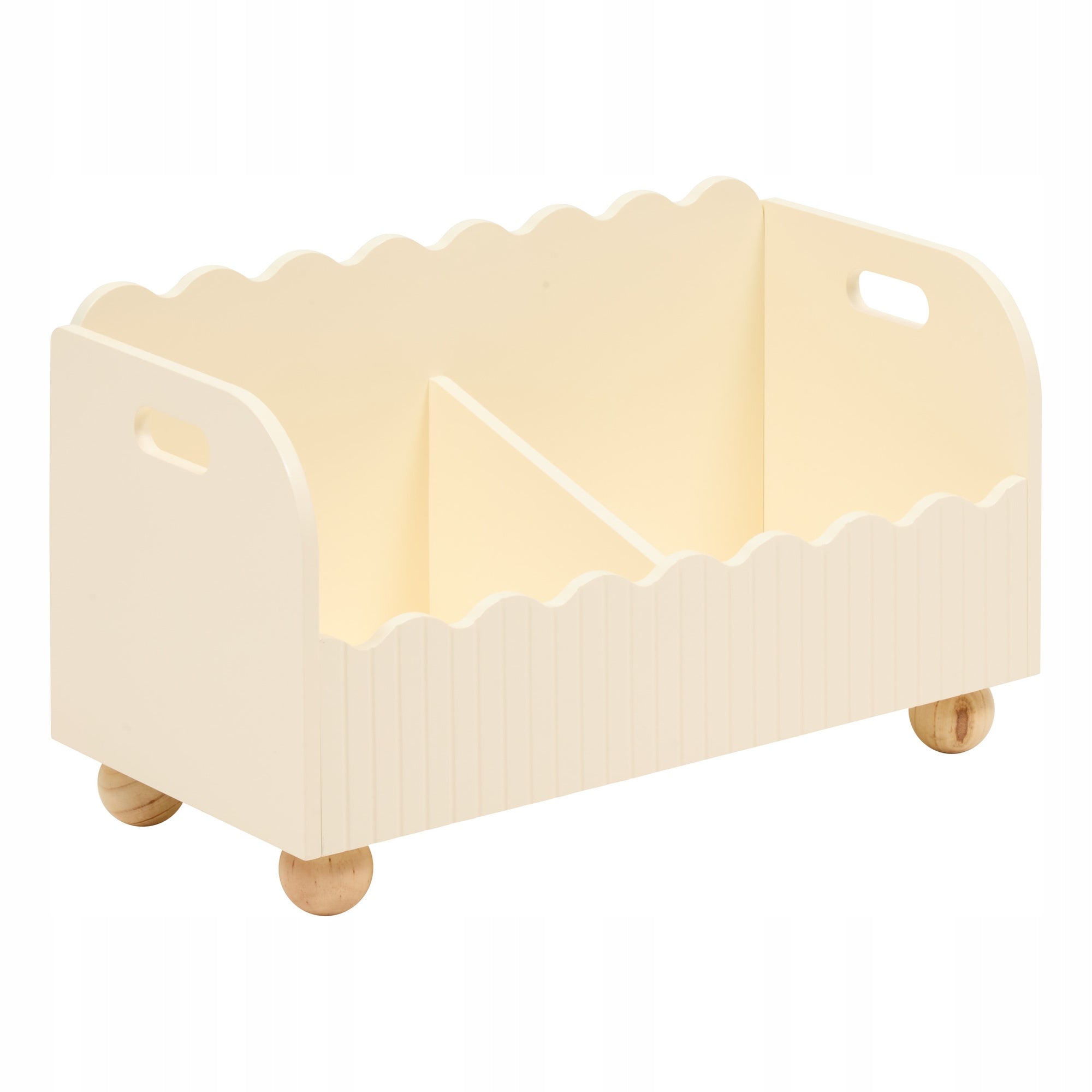 CHEST WITH 2 COMPARTMENTS 60X36X30 CM MDF BEIGE