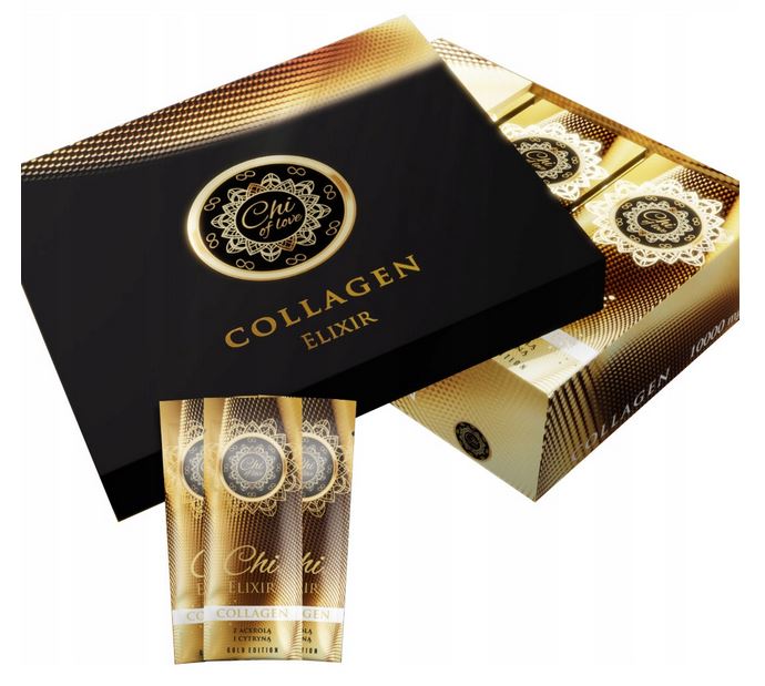 CHI Collagen Elixir GOLD 10 000mg COLLAGEN FISH 25 sachets