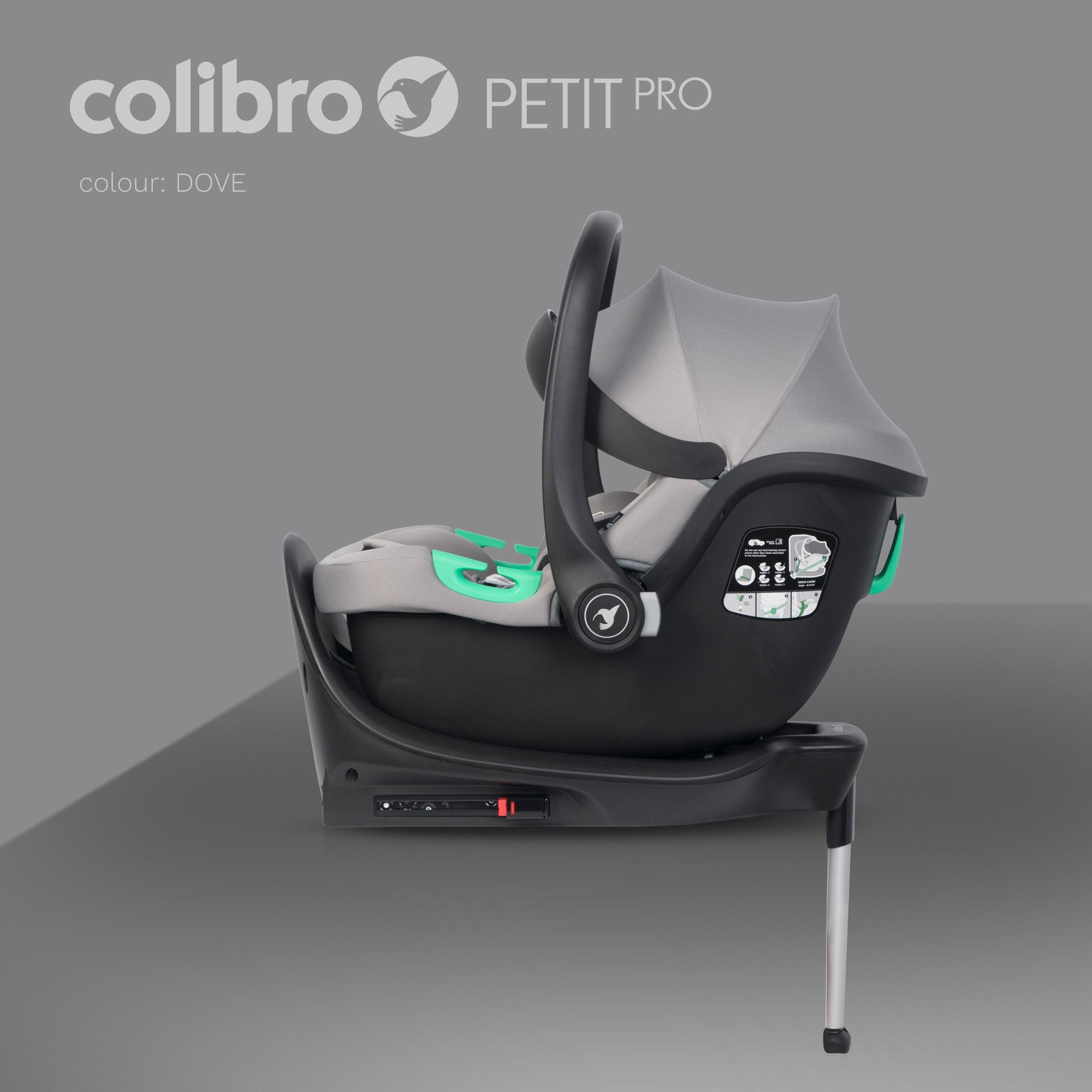 CHILD CAR SEAT COLIBRO PETIT ISOFIX 0-13 KG 0-87 CM i-SIZE Brand Colibro