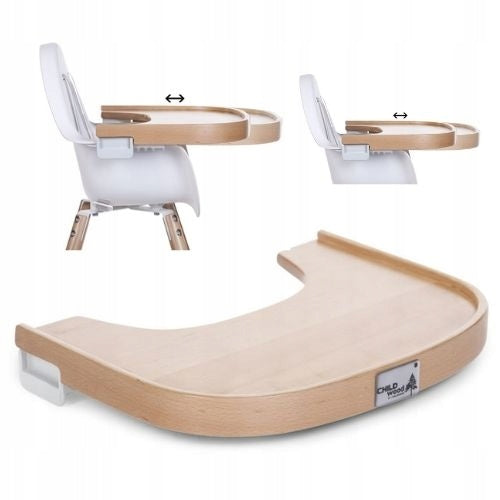 CHILDHOME WOODEN TRAY EVOLU NATURAL COLOR