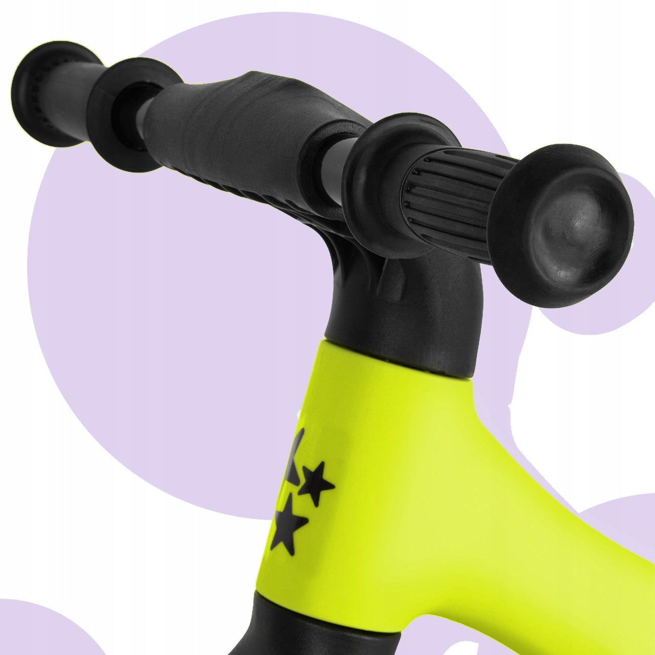 CHILDREN'S BALANCE BIKE FOR CHILDREN 2+ WHEELS 12" PU LIGHT 3,4KG NYLU LEMON Brand MalPlay