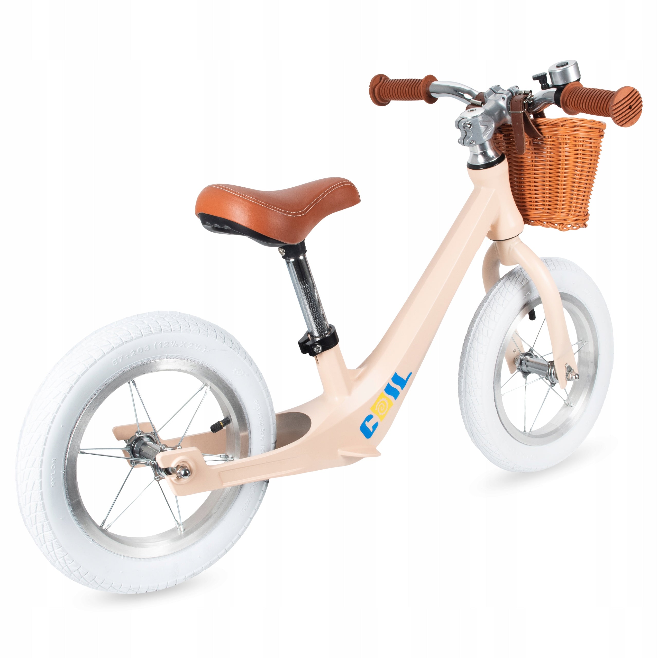 CHILDREN'S BALANCE BIKE LIGHT WHEELS 12" CHILDREN'S MAGNETIUM ADJUSTABLE OR Kid's age 3+ years