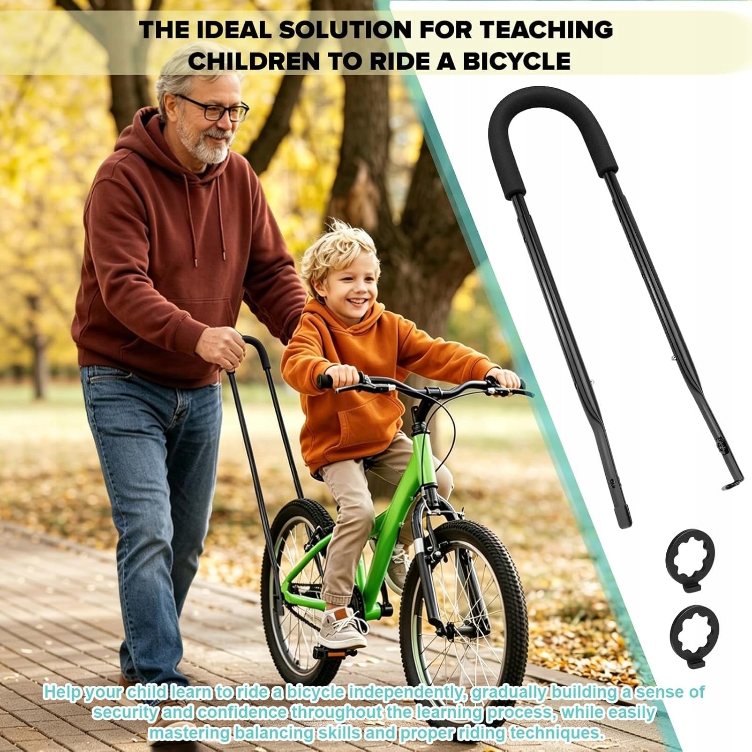 CHILDREN'S BIKE LEARNING BAR ADJUSTABLE HANDLE 50-69 cm For for kids