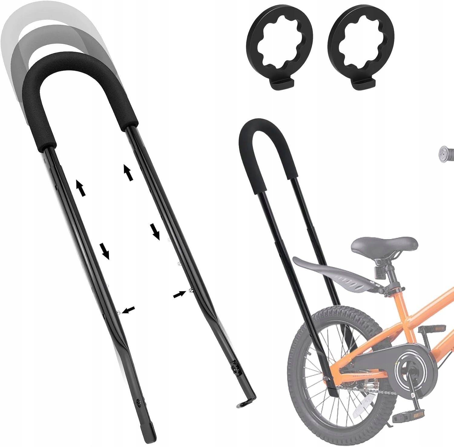 CHILDREN'S BIKE LEARNING BAR ADJUSTABLE HANDLE 50-69 cm