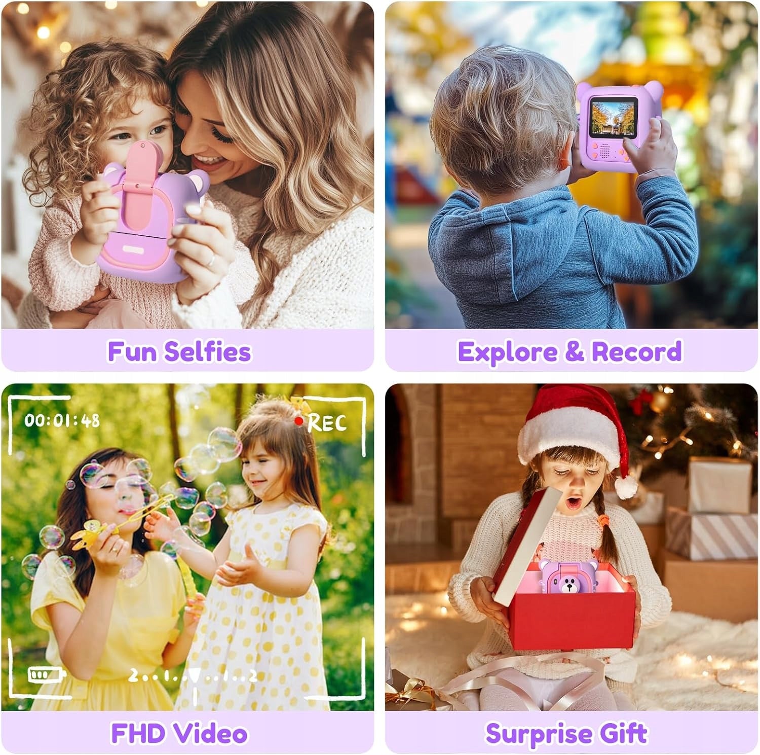 CHILDREN'S CAMERA UNICORN 1080P 32GB GIFT FOR CHILDREN EAN (GTIN) 0095469875429