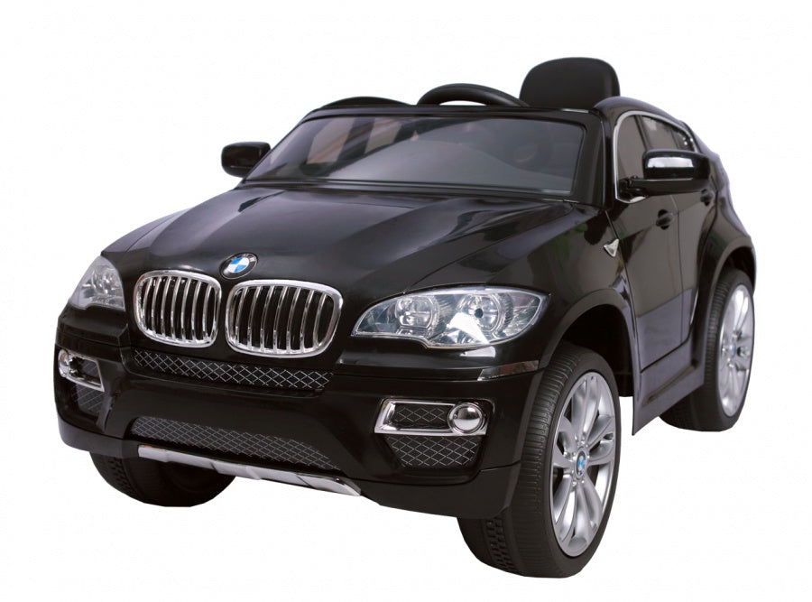 CHILDREN'S CAR BMW X6 BLACK BATTERY CAR MAX. 30 KG