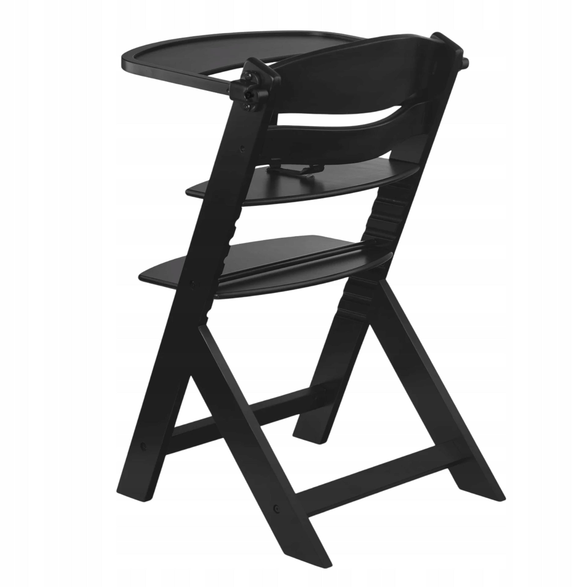 CHILDREN'S CHAIR FOR FEEDING HIGH CHAIR BLACK