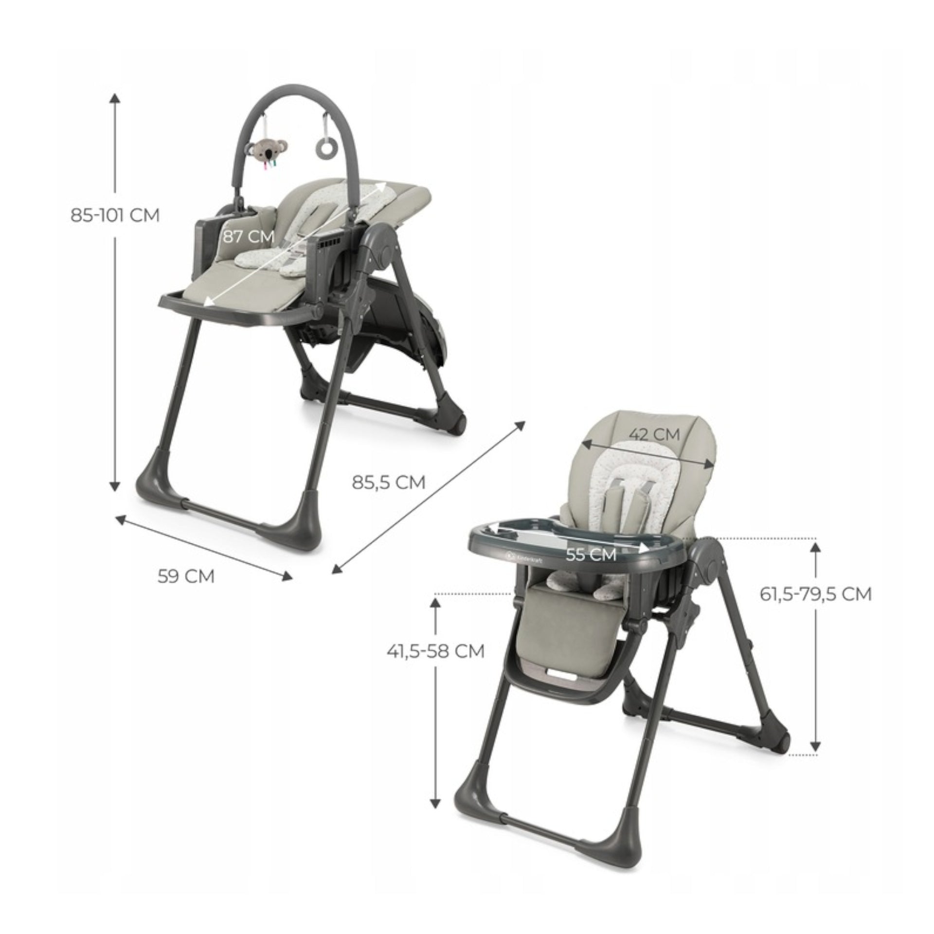 CHILDREN'S CHAIR FOR FEEDING TUMMIE PLAY CHAIR Manufacturer code 5907385902422