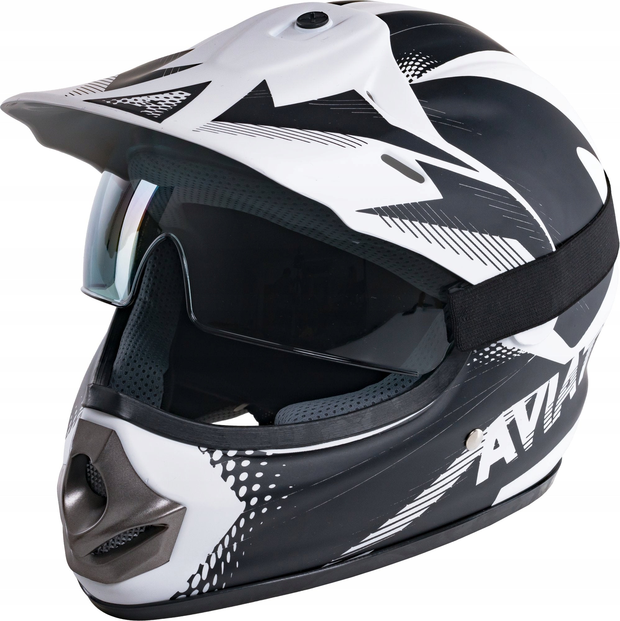 CHILDREN'S CROSS HELMET ENDURO MOTOR GOGGLES BLENDA EAN (GTIN) 5903636630243