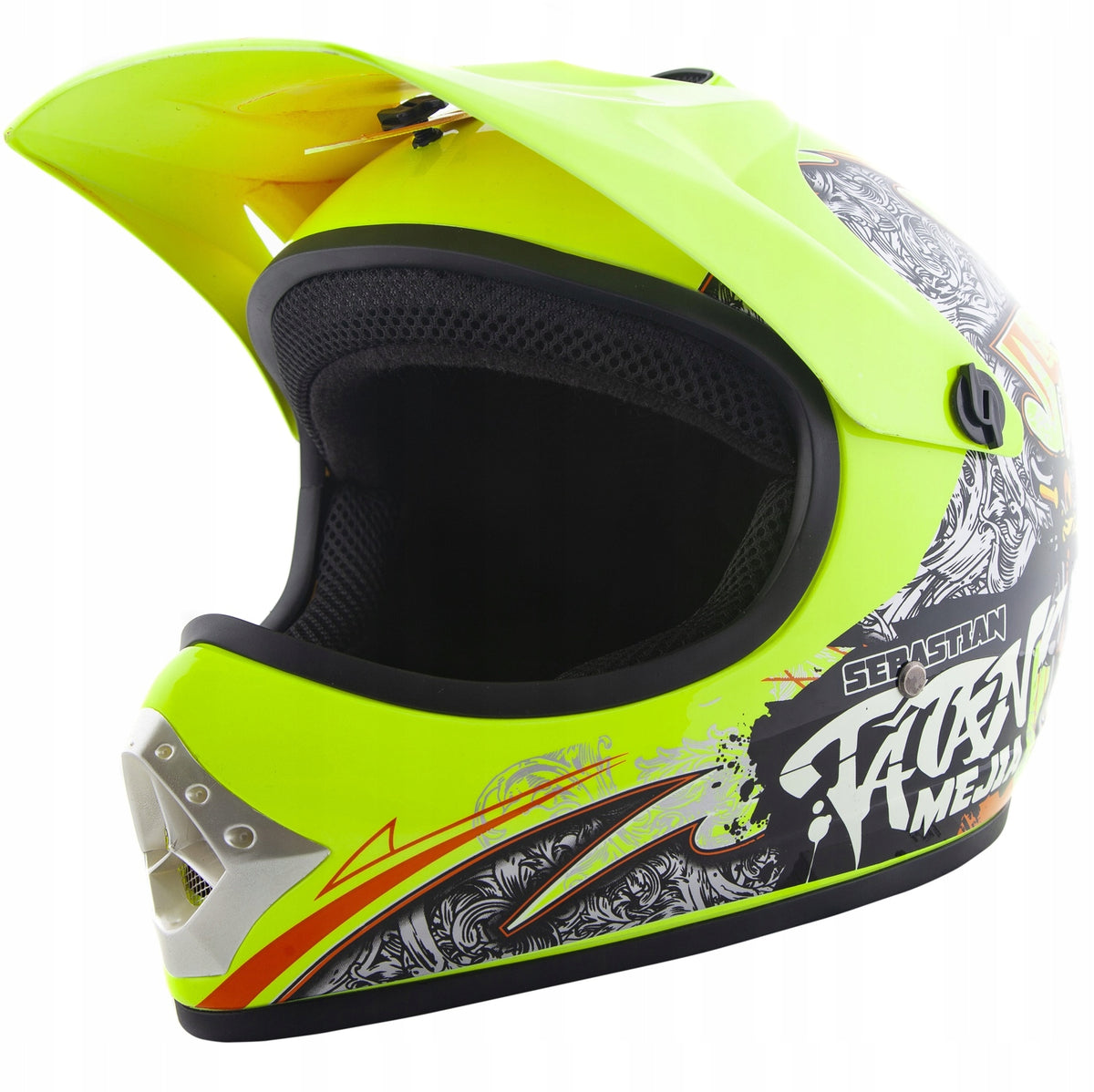 CHILDREN'S CROSS HELMET ENDURO QUAD SCOOTER size M + GLOVES + GOGGLES EAN (GTIN) 6903635265797