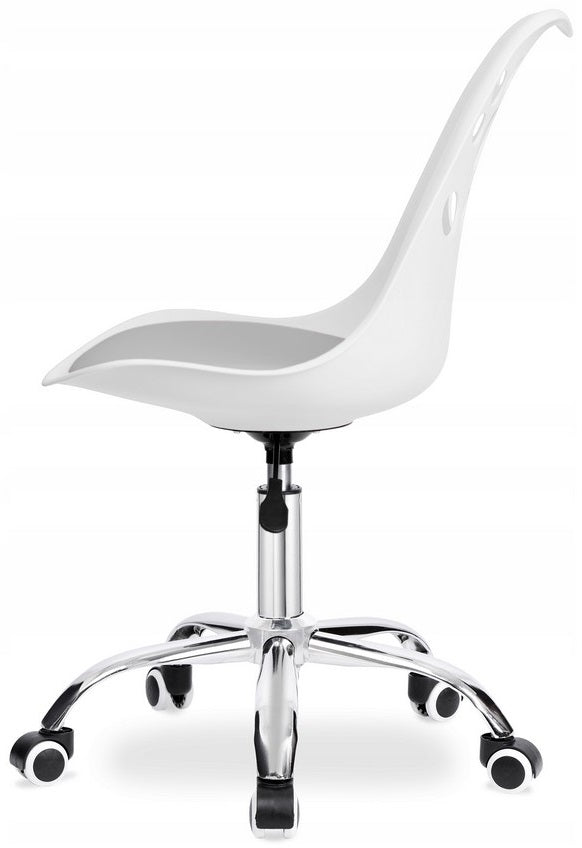 CHILDREN'S DESK LEARNING SWIVEL CHAIR CHILDREN'S OFFICE CHAIR Manufacturer code TULIP BIAŁO-SZARY