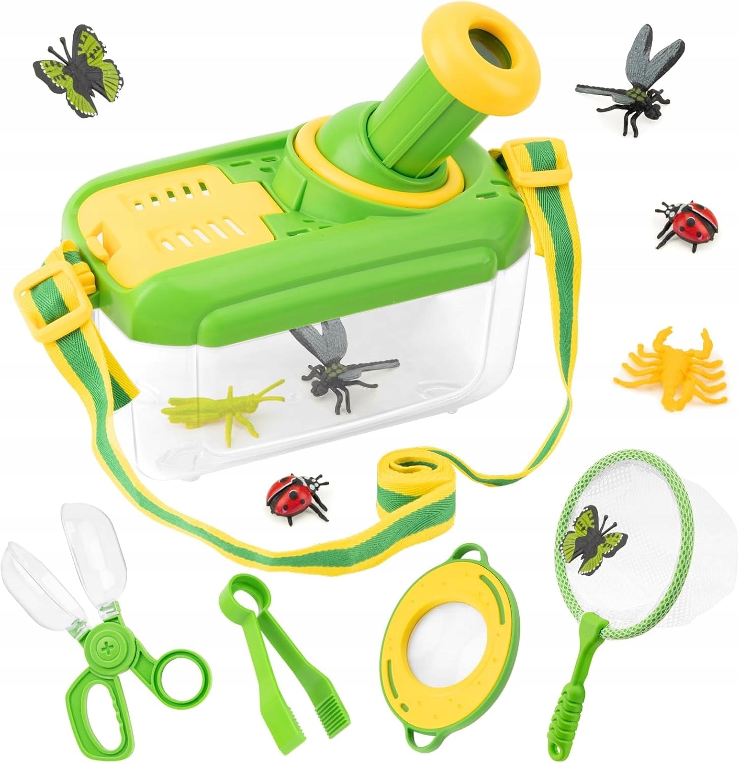 CHILDREN'S EXPLORER SET, INSECT RESEARCHER SET WITH OBSERVATION BOX Packaging status original