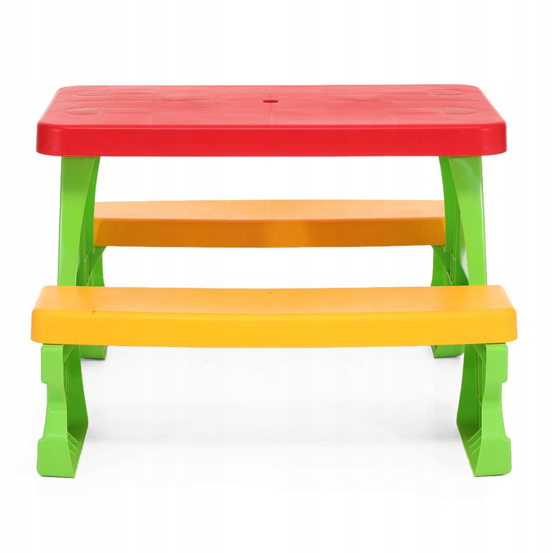 CHILDREN'S GARDEN PICNIC TABLE WITH BENCHES LARGE GARDEN TOY Brand no brand