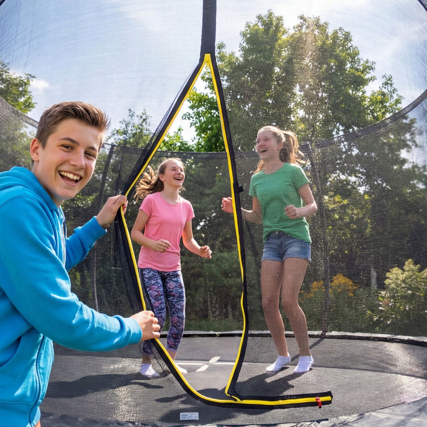 CHILDREN'S GARDEN TRAMPOLINE LARGE 366 CM 12FT INDOOR NET OUTTEC Manufacturer code OU-2019382260