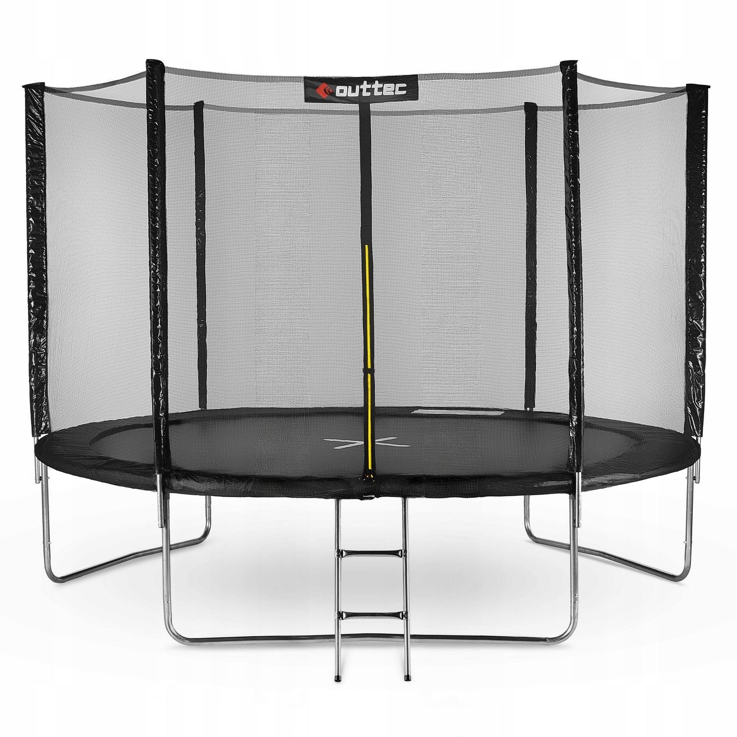 CHILDREN'S GARDEN TRAMPOLINE STRONG OUTDOOR NET LADDER 10FT OUTTEC Size (ft) 10 (304-312 cm)