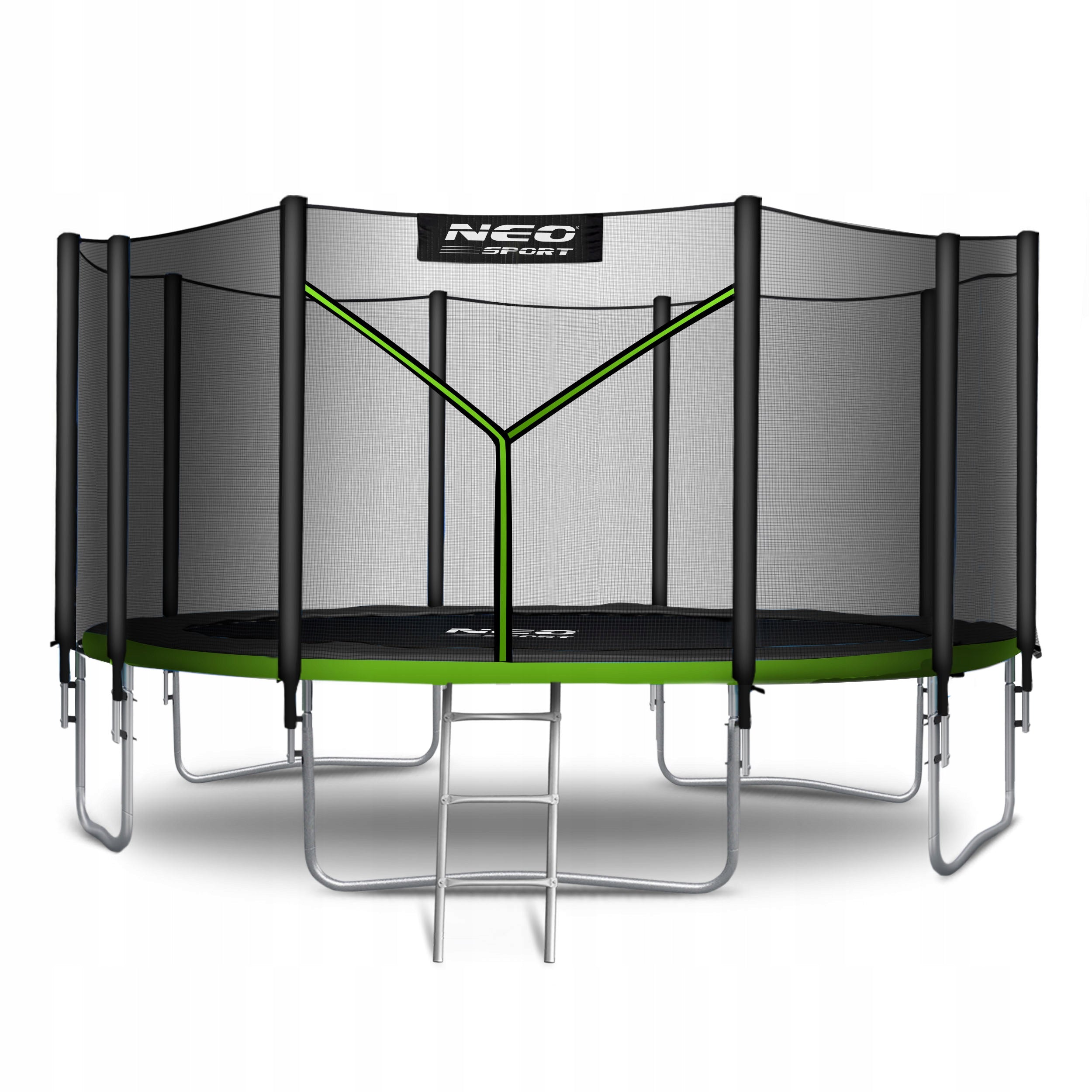 CHILDREN'S GARDEN TRAMPOLINE WITH OUTDOOR MESH 465cm 15ft NEOSPORT