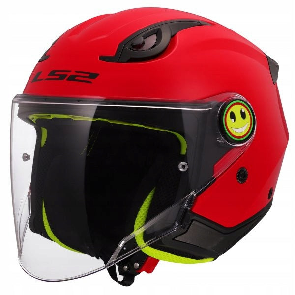 CHILDREN'S HELMET LS2 OF622 FUNNY II SOLID RED SIZE M (49-51CM) Size M