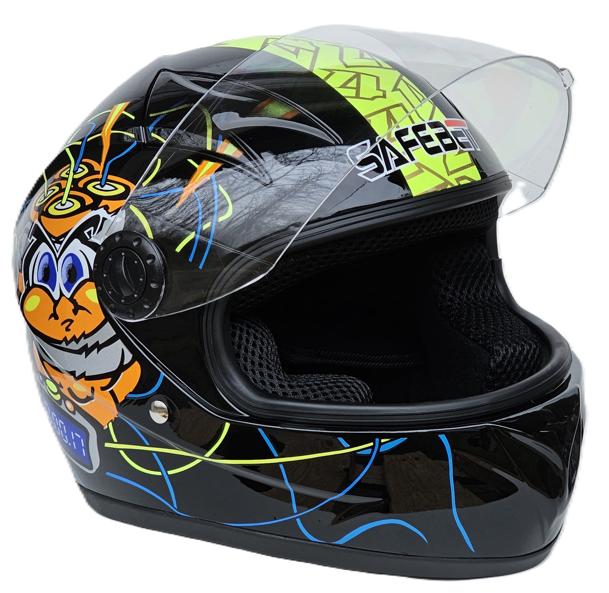 CHILDREN'S HELMET SAFEBET HF-909 BLACK E16 M Manufacturer's catalog number ROY12558