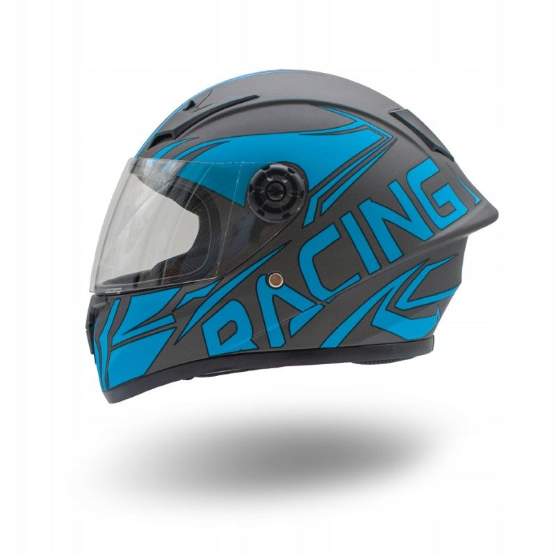 CHILDREN'S HELMET XTR 506 JUNIOR KIDS MINI BLUE QUAD ATV CROSS POCKET S Manufacturer no brand
