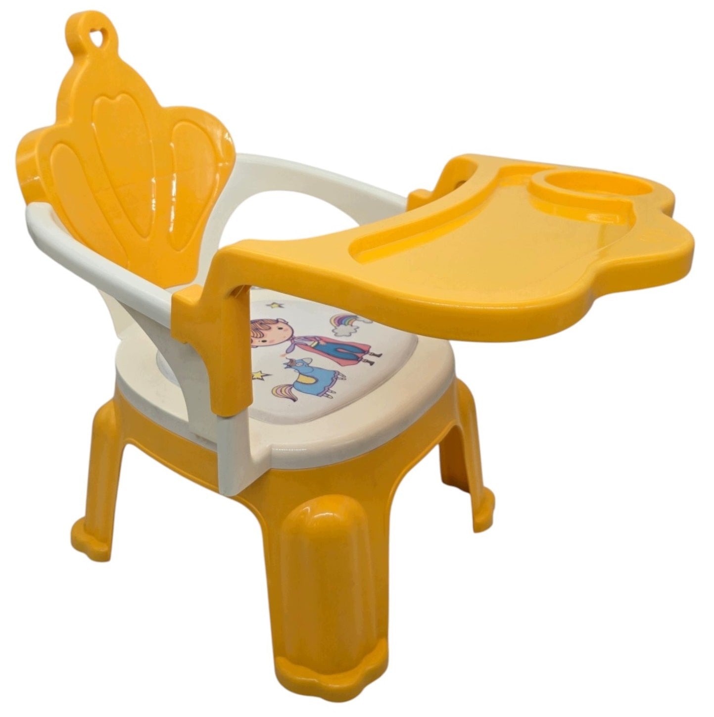 CHILDREN'S HIGH CHAIR WITH TRAY CROWN UNISEX CHILDREN'S Manufacturer code 270784
