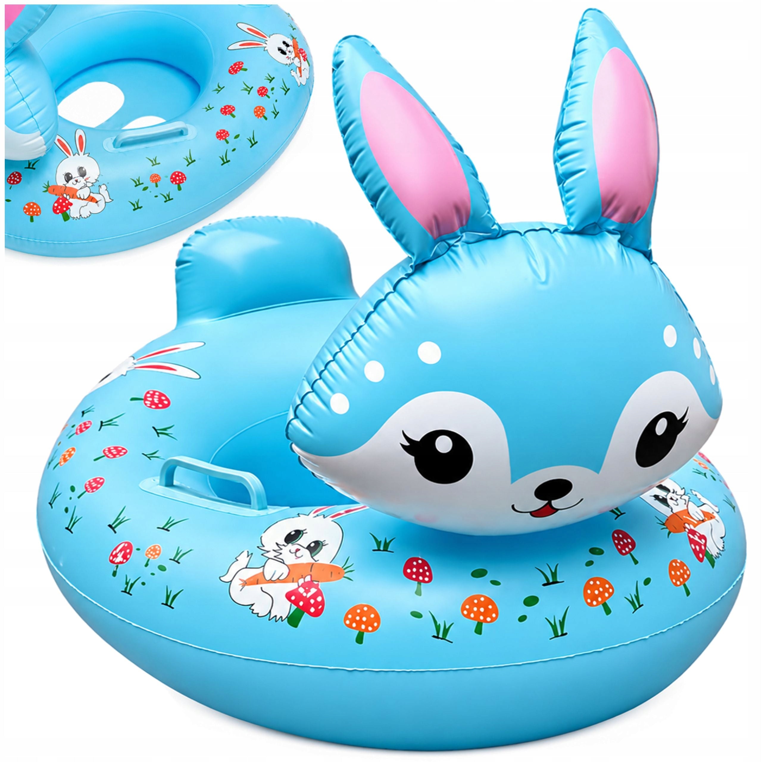 CHILDREN'S INFLATABLE SWIMMING WHEEL PONTOON INFLATABLE SEAT 60 cm PATTERNS