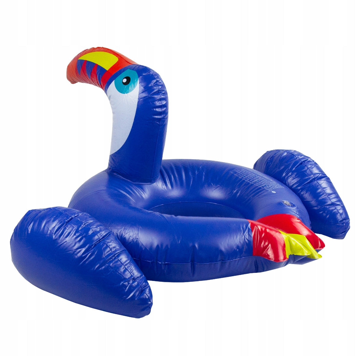 CHILDREN'S INFLATABLE SWIMMING WHEEL TOUCAN BEACH POOL WHEEL Length 72 cm
