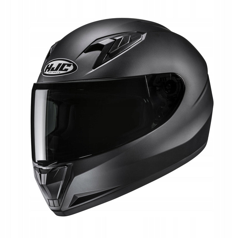 CHILDREN'S INTEGRAL HELMET HJC JUNIOR Y10 SOLID SEMI FLAT BLACK L + FREEBIES Packaging status original