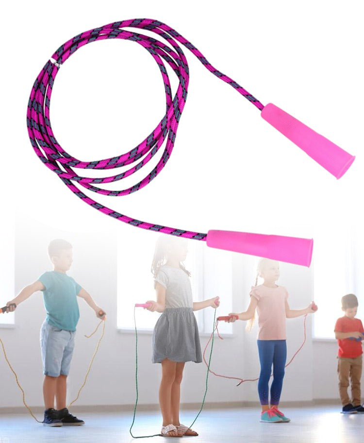 CHILDREN'S JUMP ROPE FOR CHILDREN COLORFUL 200 cm MIX V2 Color multicolor