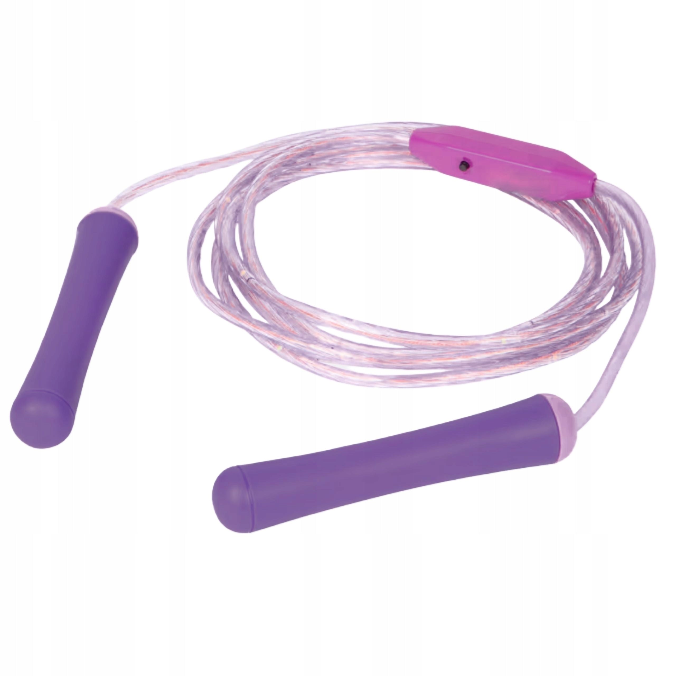CHILDREN'S JUMP ROPE GLOWING LED 283CM 2,83 m BATTERIES INCLUDED 3+ Manufacturer code 8718964275137