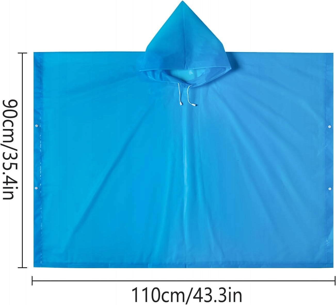 CHILDREN'S RAIN PONCHO 2 PIECES WATERPROOF LILAC SUMMER Brand no brand
