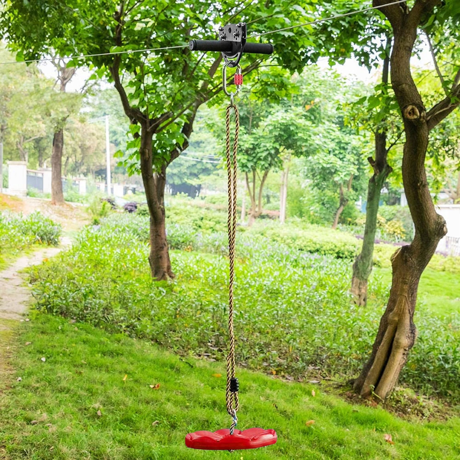 CHILDREN'S ROPE SLIDE SOLID GARDEN MEGA SET 120kg ROPE 6mm Manufacturer code KG0011
