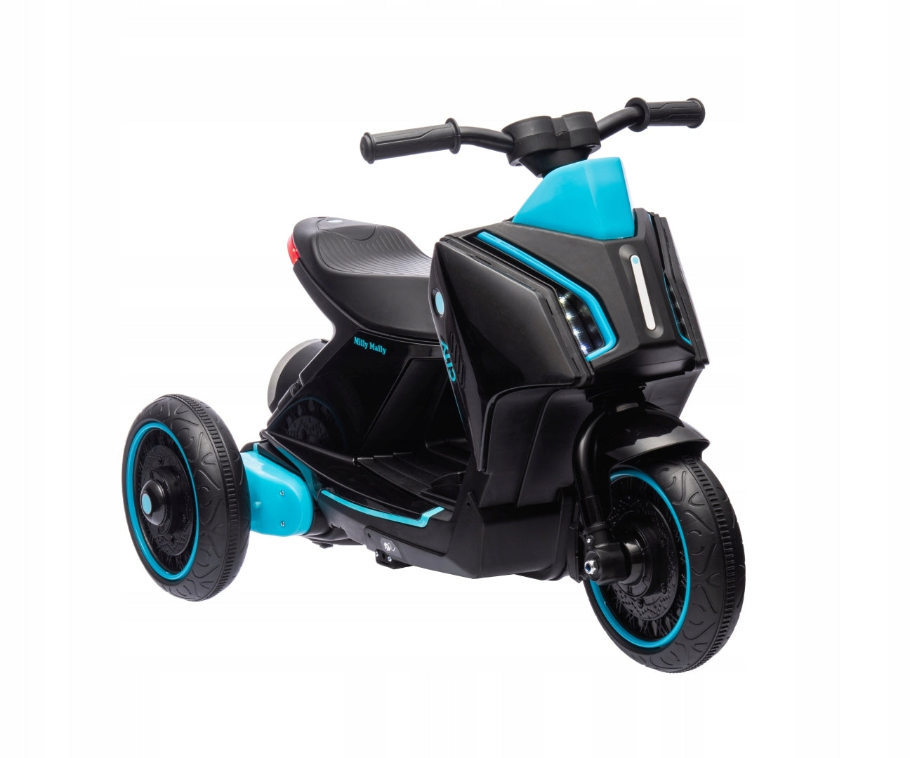 CHILDREN'S SCOOTER CITY Black FOR BATTERY MILLY MALLY UP TO 25 KG Brand Milly Mally