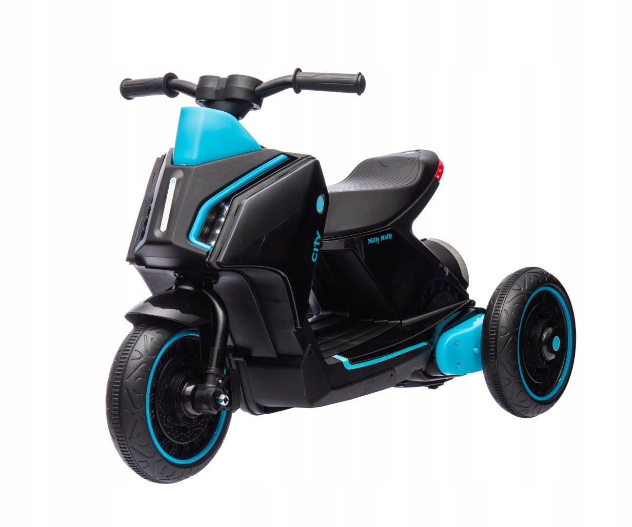 CHILDREN'S SCOOTER CITY Black FOR BATTERY MILLY MALLY UP TO 25 KG