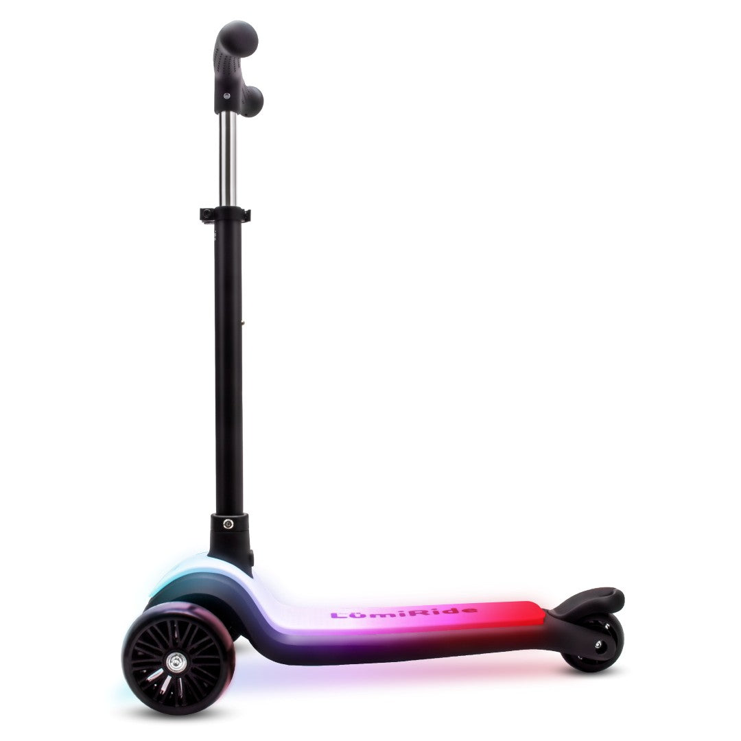 CHILDREN'S SCOOTER Tricycle Balance LED 7 Colors Folding LUMI RIDE Packaging status original