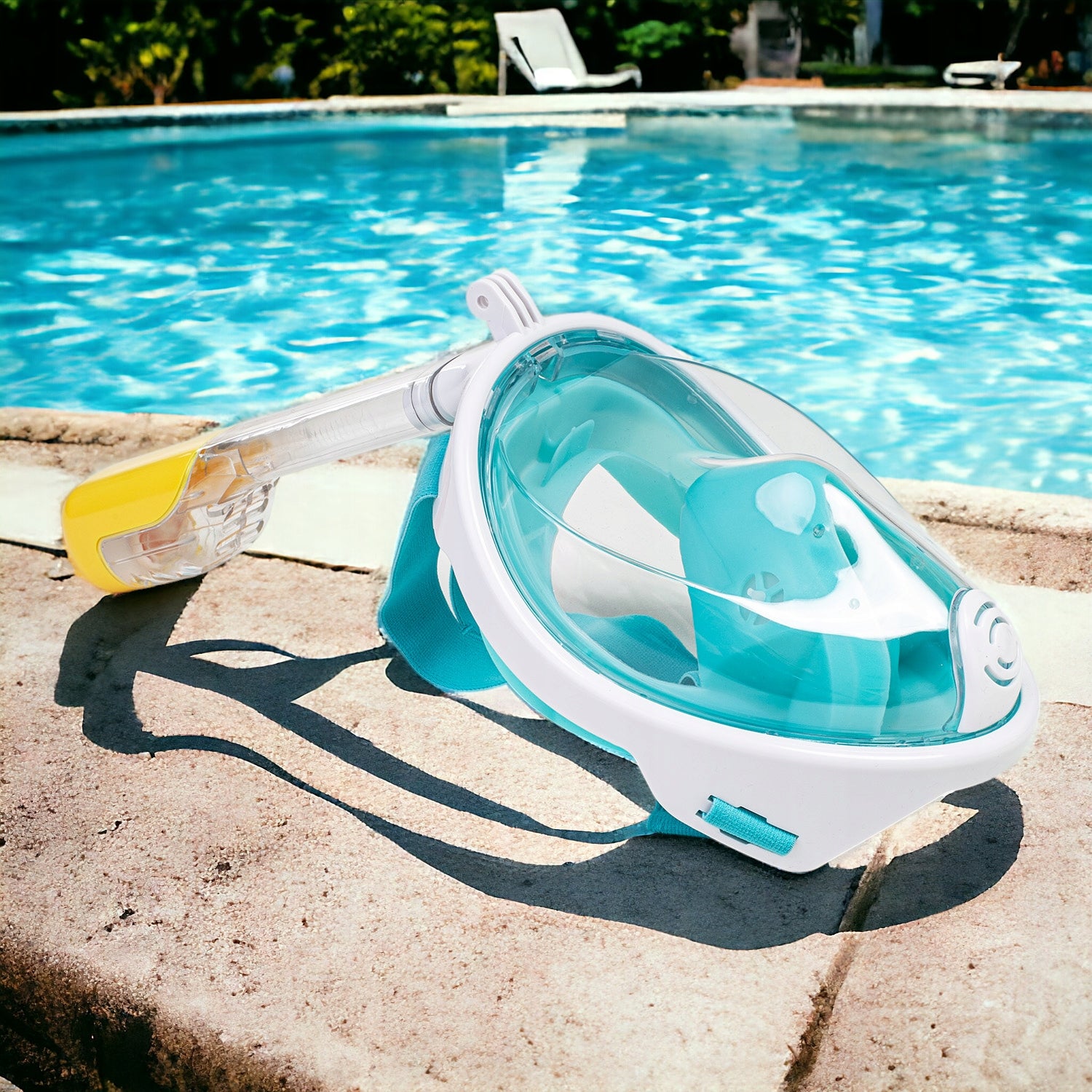 CHILDREN'S SNORKELING MASK S/M ANTIFOG DRYTOP 180 Brand Be-active